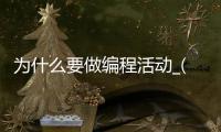 为什么要做编程活动_(为什么要做编程活动呢) 